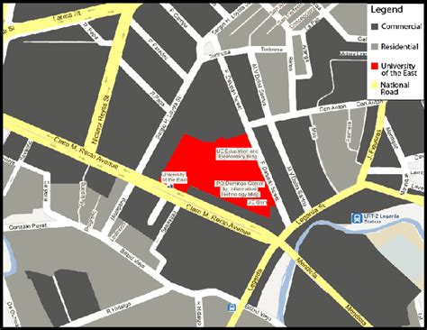 Eastern University Campus Map