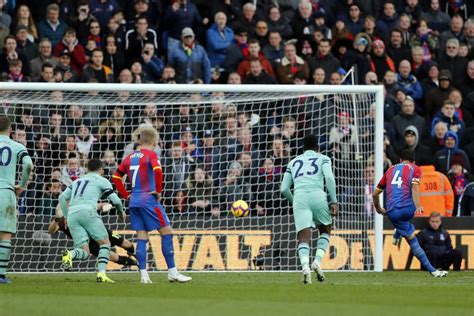 Hasil Pertandingan Crystal Palace Vs Arsenal Skor 2 2