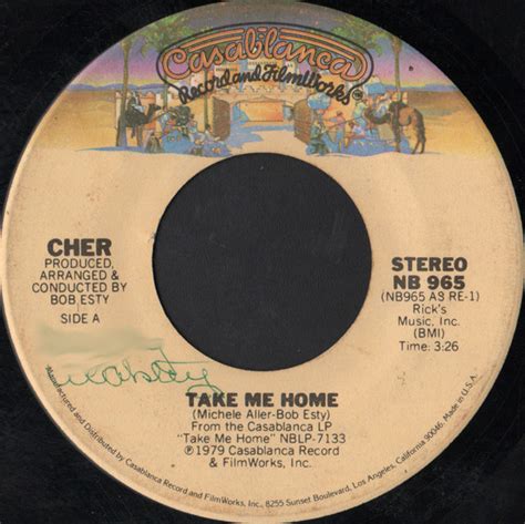 Cher Take Me Home 1979 Specialty Pressing Vinyl Discogs