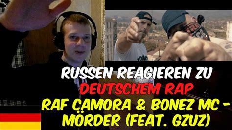 RUSSIANS REACT TO GERMAN RAP BONEZ MC RAF CAMORA feat GZUZ MÖRDER