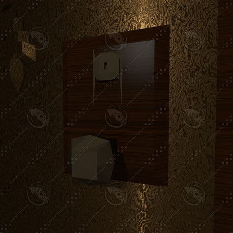 3d door blender model