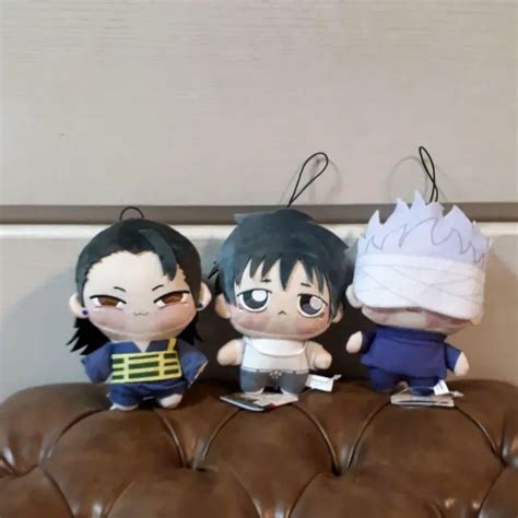 JUJUTSU KAISEN 0 Okkotsu Yuta Gojo Getou Chopinui Plush Doll 3 Set