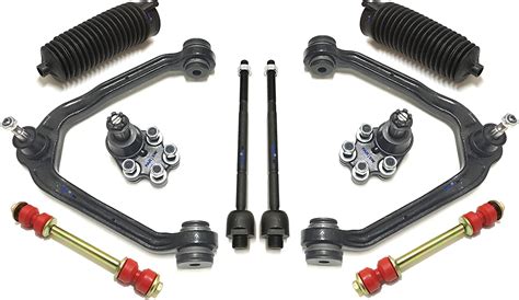 Amazon PartsW 10 Pc Suspension Kit Inner Tie Rod Ends Lower