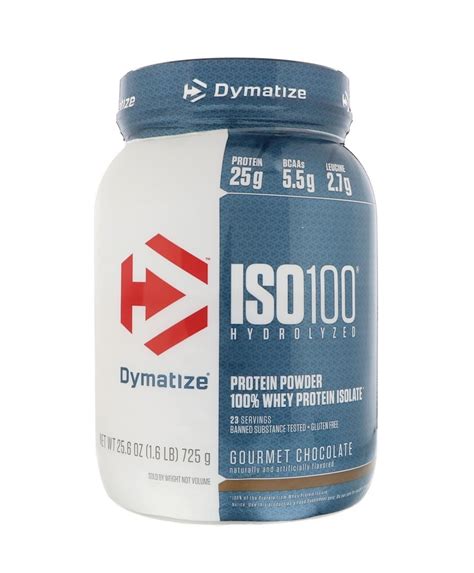 Dymatize ISO100 Hydrolyzed 100 Whey Protein Isolate 1 6 Lbs Zone