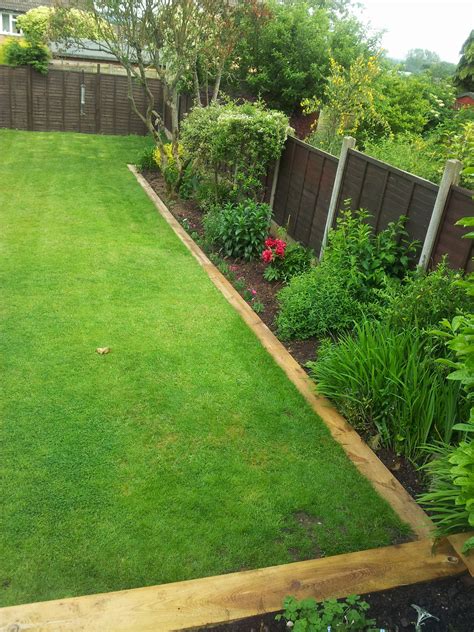 diy wooden garden edging bidrilly