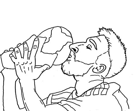 Dibujos De Lionel Messi Para Colorear E Imprimir Coloringlib