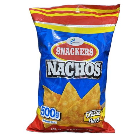 SNACKERS NACHOS CHEESE FLAVOR 500g Shopee Philippines