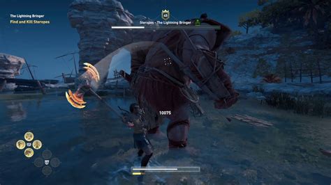 Assassin S Creed® Odyssey The Lightning Bringer Steropes Boss Fight Youtube