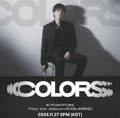 Kyuhyun To Drop First Full Length Solo Album Colors And Embark On