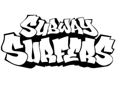 Subway Surfers Coloring Pages - Free Printable Coloring Pages for Kids