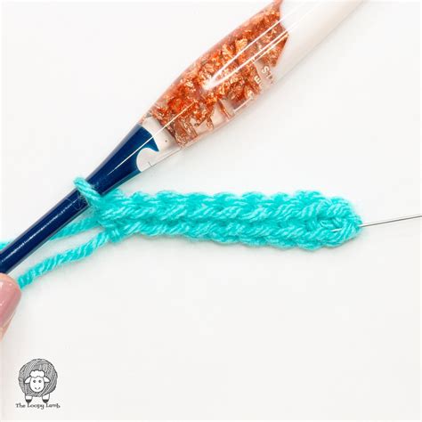 How To Crochet In The Back Bumps Of A Chain Tutorial