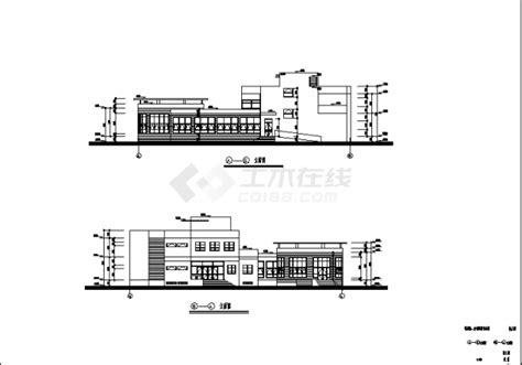 沈阳幼儿园二套教学楼建筑设计施工cad图纸（含说明）图纸设计说明土木在线