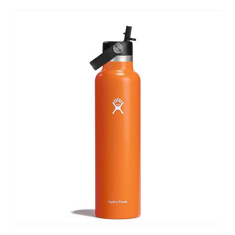 Hydro Flask Oz Standard Mouth With Flex Straw Cap Bottle S Fs