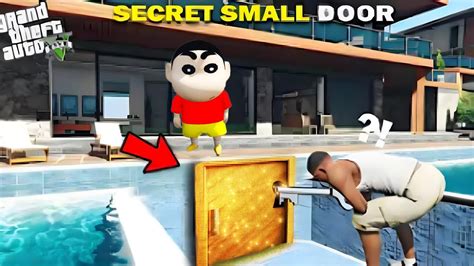 Franklin And Shinchan Found Under Water Secret Bunker In GTA 5 YouTube