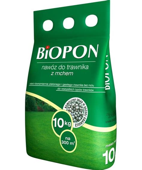 Nawóz do trawnika z mchem 10 kg BOPON Bricomarche pl