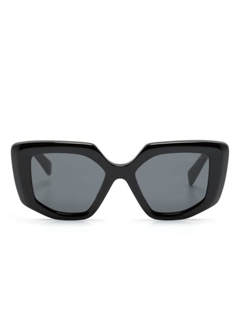 Prada Eyewear Cat Eye Frame Sunglasses Farfetch