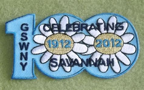 Girl Scouts Western New York 100th Anniversary Patch Celebrating