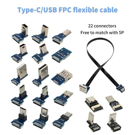 Type C Micro Mini Standard USB With Board ConnectorCharging Data