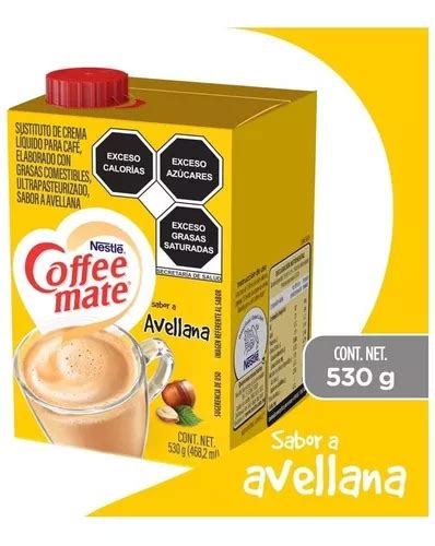 Sustituto De Crema Para Caf Coffee Mate L Quido Sabor Avellana G