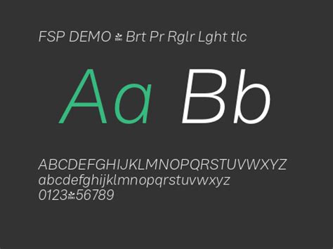 Fsp Demo Bruta Pro Regular Otf Fontspringdemo