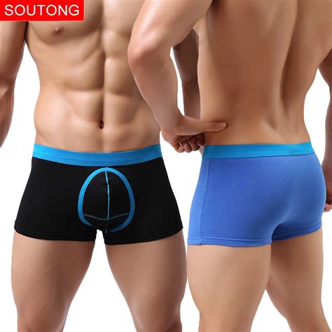 Soutong 2019 Marca Sexy Men Boxer Shorts Cueca Boxer Calzoncillos