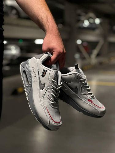 Мужские кроссовки Nike Air Max 90 Surplus Silver (серые) стильные ...