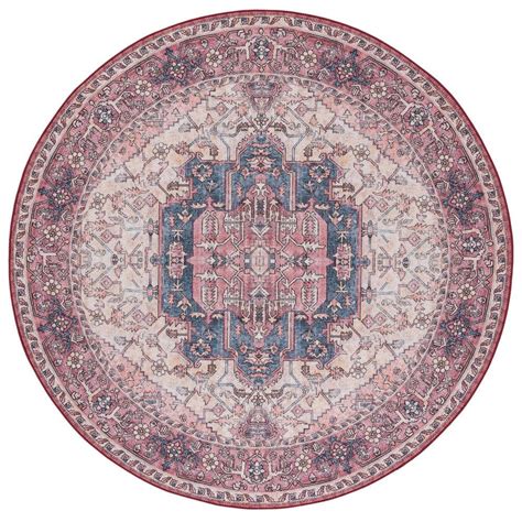 Safavieh Tucson Beige Pink Ft X Ft Machine Washable Floral