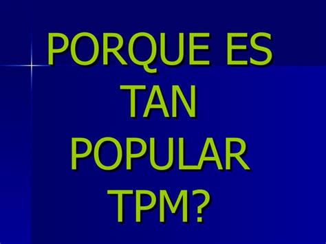 Tpm Para Operarios PPT