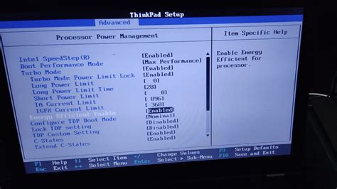 T430 Bios With Advanced Tab Whats Interesting Here What Did You