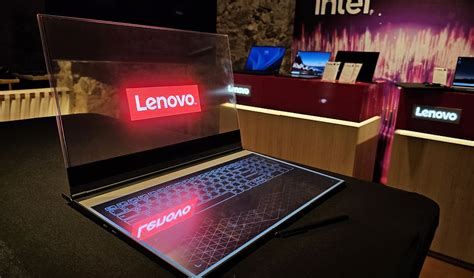 Cận cảnh laptop trang bị màn hình trong suốt của Lenovo Công nghệ