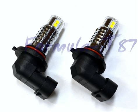 Led W Hb White K Two Bulbs Head Light Low Beam Replacement