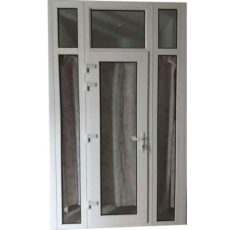 Polished Aluminium Hinged Door For Home Thickness Mm At Rs