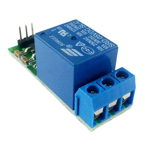 DC 6V 24V Flip Flop Latch Relay Module 1 Channel Bistable Self Locking