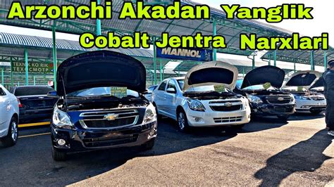 Kobalt Jentra Narxlari Sergeli Mashina Bozori Shavkat Akadan Cobalt