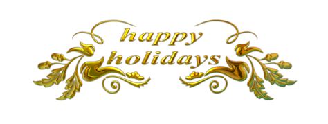 Happy Holidays Png Transparent Background Images Pngteam