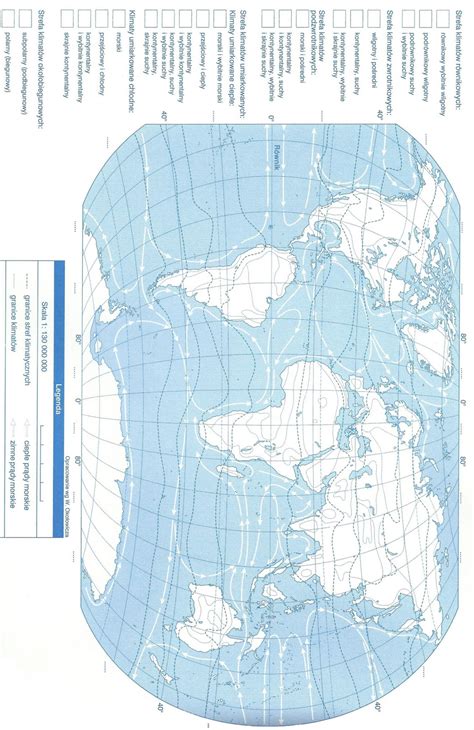 Geografia I Turystyka Mapy Konturowe Kontynenty