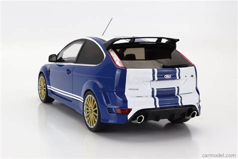 Otto Mobile Ot1010 Echelle 118 Ford England Focus Rs Mkii 2010 24h Le Mans Tribute Blue White