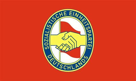 Socialist Unity Party Of Germany Gdr East Germany Flag