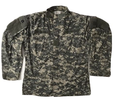 US ARMY Military Mens Camo Combat Uniform Field Jacke… - Gem