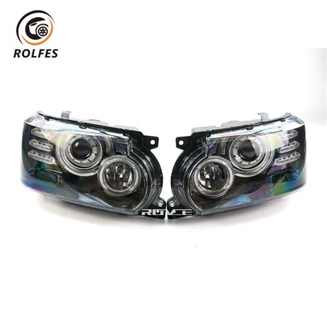 ROLFES LED Front Headlight Car Headlamp Assembly For Range Rover Vogue