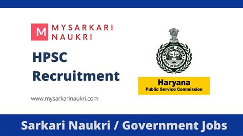 Hpsc Recruitment 2024 For 91 Assistant Director Principal And Various Posts