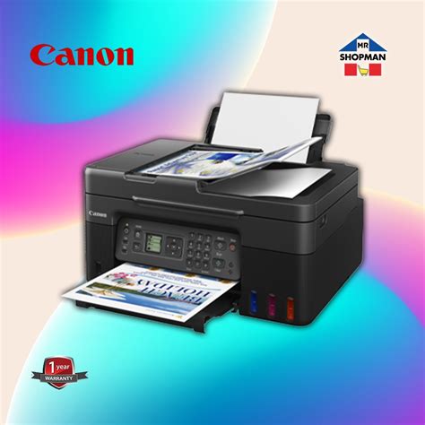 Canon Pixma G Wireless Refillable Ink Tank Printer With Fax For Low