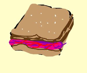 peanut butter and jelly sandwich - Drawception