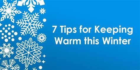 7 tips to stay warm and save money this winter – Artofit