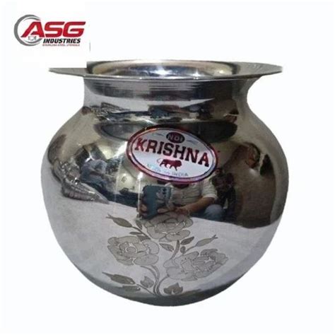 Krishna Stainless Steel Heavy Lota At Rs Kg In Yamuna Nagar Id