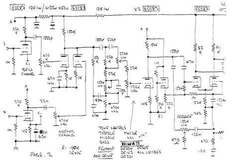 Hiwatt Schematics Drtube