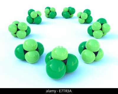 CFC molecule model Stock Photo: 63922704 - Alamy