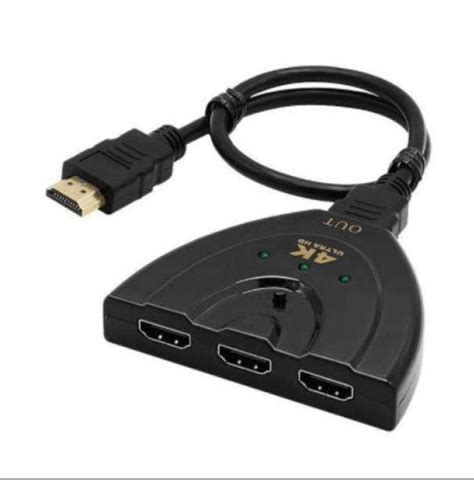 Hdmi 切替器 分配器 3入力 1出力 切り替え ディスプレイ スイッチャー｜paypayフリマ