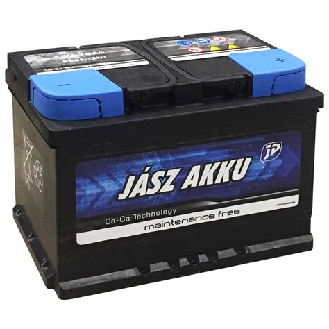 Jász Akku akkumulátor, 12V 75Ah 680A, J+ EU, magas (gyártó: Electric ...