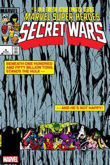 Marvel Super Heroes Secret Wars Facsimile Edition 2024 4 Comic